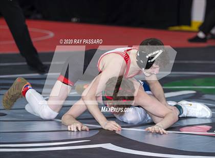 Thumbnail 2 in NYSPHSAA Wrestling Championships - Wrestlebacks photogallery.