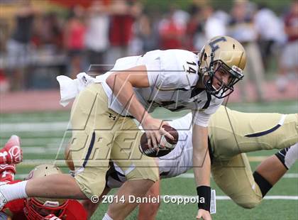 Thumbnail 1 in La Salle College vs. Bergen Catholic photogallery.