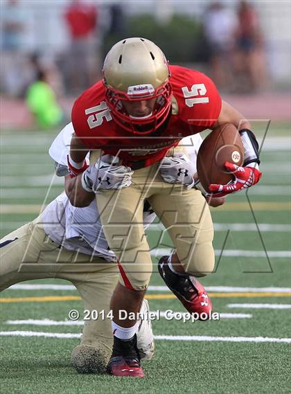 Thumbnail 1 in La Salle College vs. Bergen Catholic photogallery.