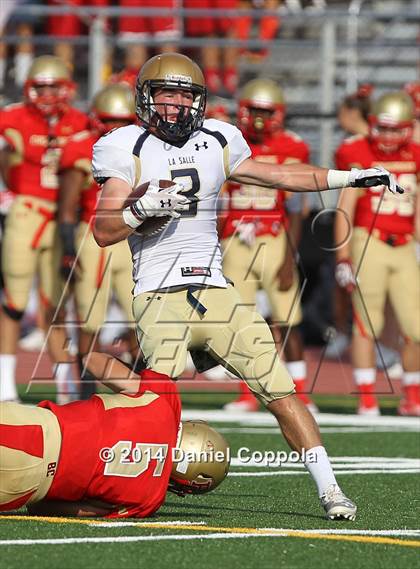 Thumbnail 2 in La Salle College vs. Bergen Catholic photogallery.