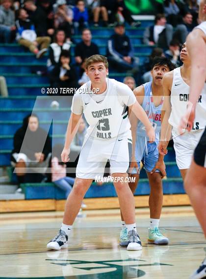 Thumbnail 2 in Granger vs. Copper Hills(UHSAA 6A 1st Round Playoff) photogallery.