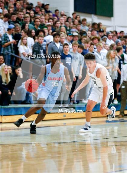 Thumbnail 2 in Granger vs. Copper Hills(UHSAA 6A 1st Round Playoff) photogallery.