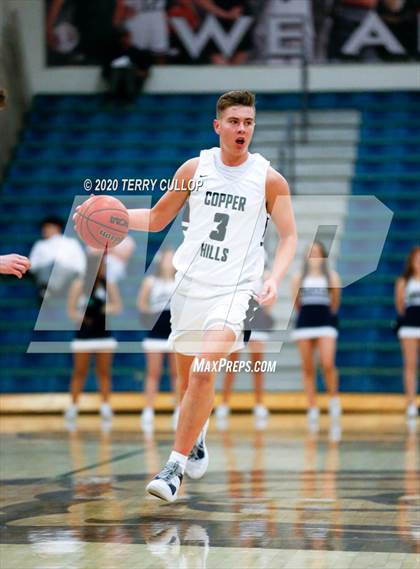 Thumbnail 1 in Granger vs. Copper Hills(UHSAA 6A 1st Round Playoff) photogallery.