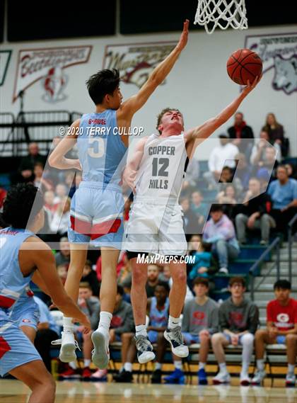 Thumbnail 2 in Granger vs. Copper Hills(UHSAA 6A 1st Round Playoff) photogallery.