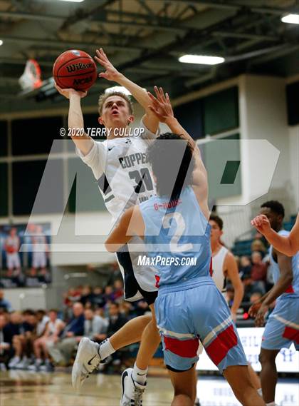 Thumbnail 3 in Granger vs. Copper Hills(UHSAA 6A 1st Round Playoff) photogallery.