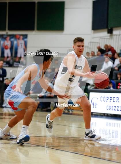 Thumbnail 1 in Granger vs. Copper Hills(UHSAA 6A 1st Round Playoff) photogallery.