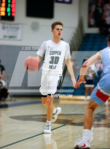 Thumbnail 2 in Granger vs. Copper Hills(UHSAA 6A 1st Round Playoff) photogallery.