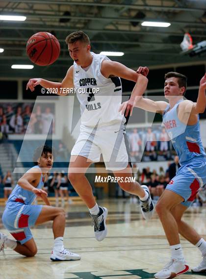 Thumbnail 1 in Granger vs. Copper Hills(UHSAA 6A 1st Round Playoff) photogallery.