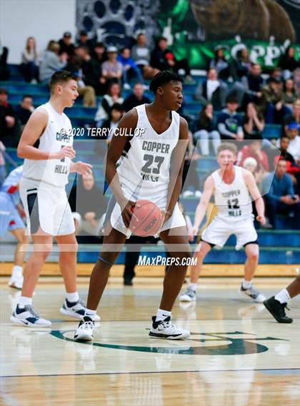 Thumbnail 2 in Granger vs. Copper Hills(UHSAA 6A 1st Round Playoff) photogallery.