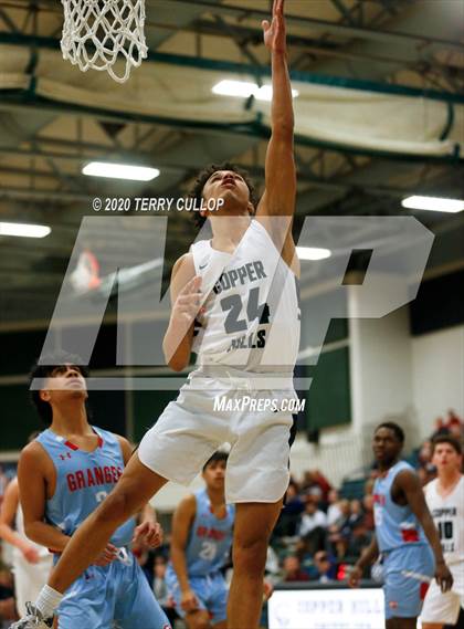 Thumbnail 3 in Granger vs. Copper Hills(UHSAA 6A 1st Round Playoff) photogallery.