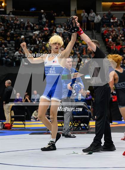 Thumbnail 1 in CHSAA State Championship - 3A Second Round Consolation photogallery.