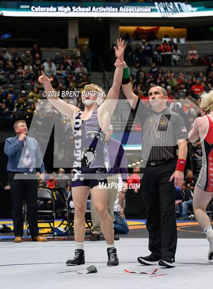 Thumbnail 3 in CHSAA State Championship - 3A Second Round Consolation photogallery.