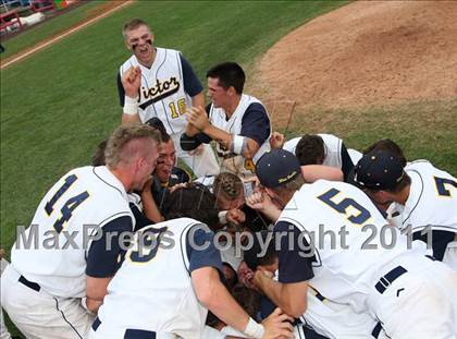 Thumbnail 2 in Victor vs. Shaker (NYSPHSAA Class AA Final) photogallery.