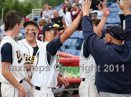Thumbnail 3 in Victor vs. Shaker (NYSPHSAA Class AA Final) photogallery.