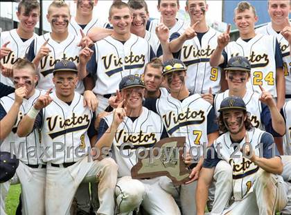Thumbnail 2 in Victor vs. Shaker (NYSPHSAA Class AA Final) photogallery.