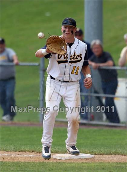 Thumbnail 3 in Victor vs. Shaker (NYSPHSAA Class AA Final) photogallery.