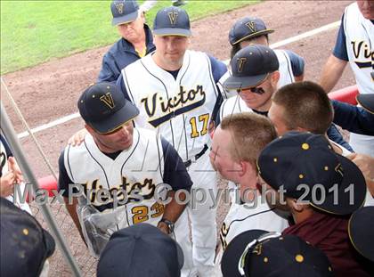 Thumbnail 3 in Victor vs. Shaker (NYSPHSAA Class AA Final) photogallery.