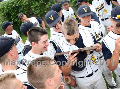 Thumbnail 3 in Victor vs. Shaker (NYSPHSAA Class AA Final) photogallery.