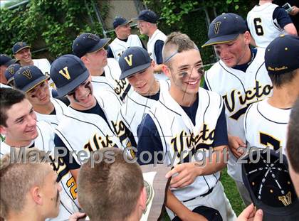 Thumbnail 3 in Victor vs. Shaker (NYSPHSAA Class AA Final) photogallery.