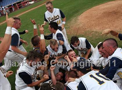 Thumbnail 2 in Victor vs. Shaker (NYSPHSAA Class AA Final) photogallery.