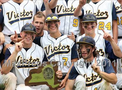 Thumbnail 3 in Victor vs. Shaker (NYSPHSAA Class AA Final) photogallery.