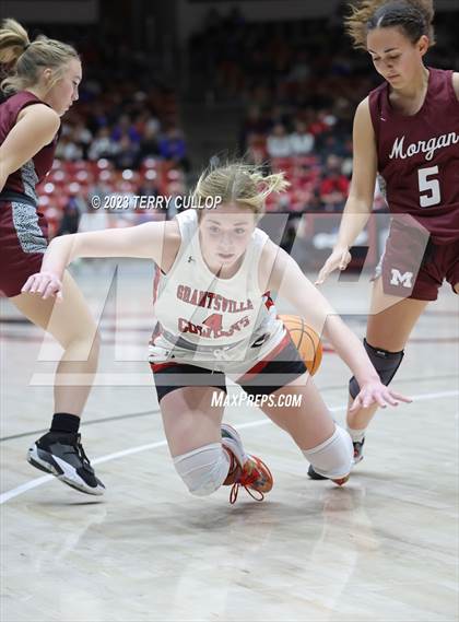 Thumbnail 3 in Grantsville vs. Morgan (UHSAA 3A Final) photogallery.