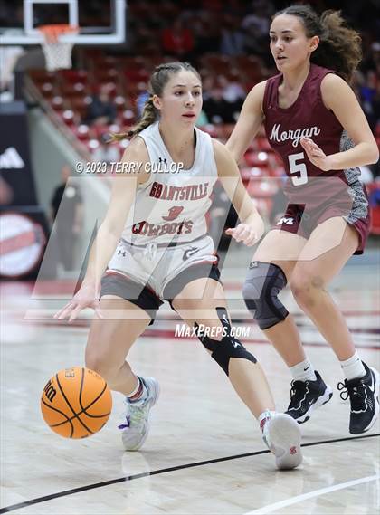 Thumbnail 1 in Grantsville vs. Morgan (UHSAA 3A Final) photogallery.