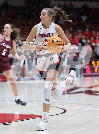 Thumbnail 2 in Grantsville vs. Morgan (UHSAA 3A Final) photogallery.