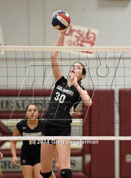 Thumbnail 2 in Cardinal Newman @ Healdsburg (NCS D4 Playoffs) photogallery.