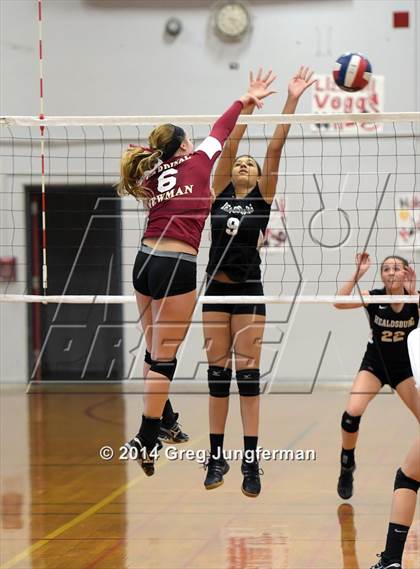 Thumbnail 1 in Cardinal Newman @ Healdsburg (NCS D4 Playoffs) photogallery.