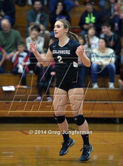 Thumbnail 1 in Cardinal Newman @ Healdsburg (NCS D4 Playoffs) photogallery.