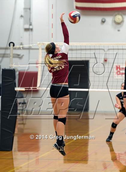 Thumbnail 1 in Cardinal Newman @ Healdsburg (NCS D4 Playoffs) photogallery.