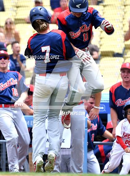 Thumbnail 3 in La Canada vs. Great Oak (CIF SS DIV 3 Final Championship) photogallery.