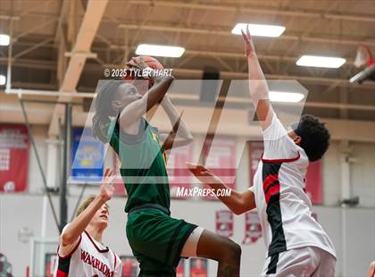 Thumbnail 3 in Indianapolis Crispus Attucks vs. Indianapolis Northwest Warriors (Hendricks County Hoopfest) photogallery.