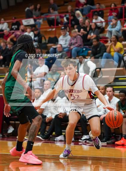 Thumbnail 3 in Indianapolis Crispus Attucks vs. Indianapolis Northwest Warriors (Hendricks County Hoopfest) photogallery.