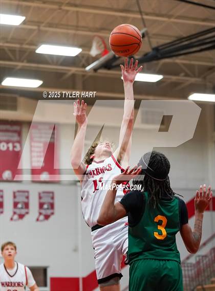 Thumbnail 2 in Indianapolis Crispus Attucks vs. Indianapolis Northwest Warriors (Hendricks County Hoopfest) photogallery.