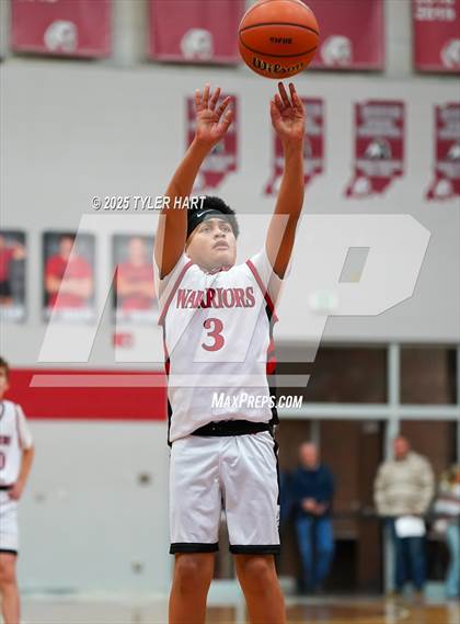 Thumbnail 1 in Indianapolis Crispus Attucks vs. Indianapolis Northwest Warriors (Hendricks County Hoopfest) photogallery.