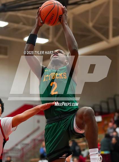 Thumbnail 1 in Indianapolis Crispus Attucks vs. Indianapolis Northwest Warriors (Hendricks County Hoopfest) photogallery.