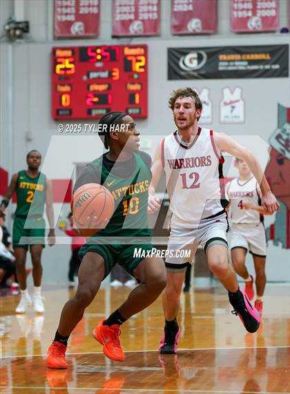 Thumbnail 3 in Indianapolis Crispus Attucks vs. Indianapolis Northwest Warriors (Hendricks County Hoopfest) photogallery.