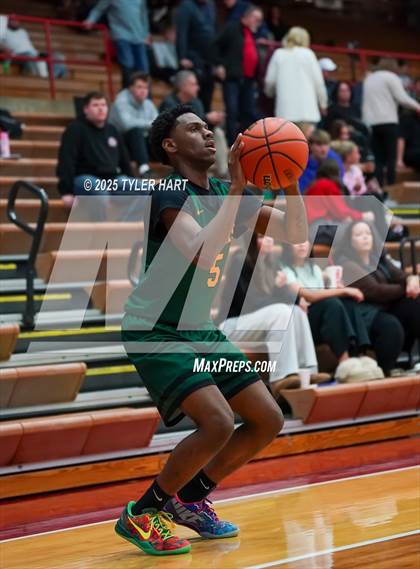 Thumbnail 1 in Indianapolis Crispus Attucks vs. Indianapolis Northwest Warriors (Hendricks County Hoopfest) photogallery.