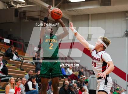 Thumbnail 2 in Indianapolis Crispus Attucks vs. Indianapolis Northwest Warriors (Hendricks County Hoopfest) photogallery.