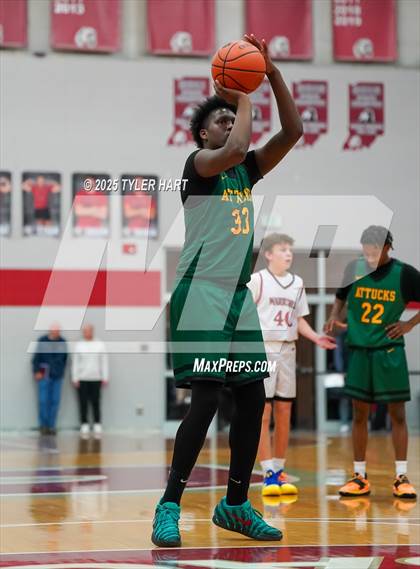 Thumbnail 1 in Indianapolis Crispus Attucks vs. Indianapolis Northwest Warriors (Hendricks County Hoopfest) photogallery.
