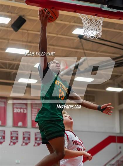 Thumbnail 3 in Indianapolis Crispus Attucks vs. Indianapolis Northwest Warriors (Hendricks County Hoopfest) photogallery.