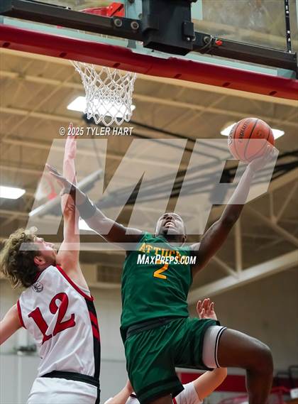 Thumbnail 1 in Indianapolis Crispus Attucks vs. Indianapolis Northwest Warriors (Hendricks County Hoopfest) photogallery.