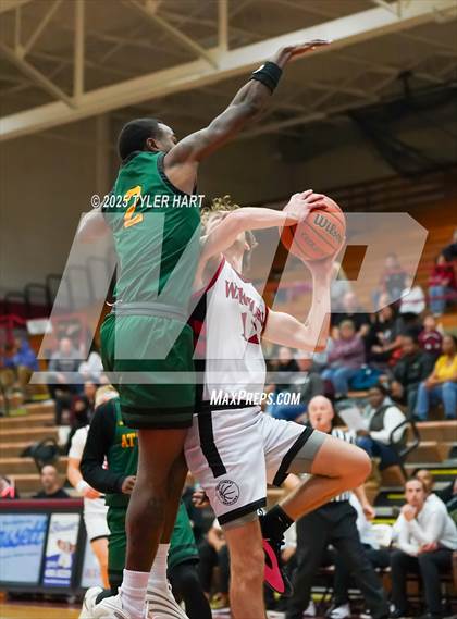 Thumbnail 1 in Indianapolis Crispus Attucks vs. Indianapolis Northwest Warriors (Hendricks County Hoopfest) photogallery.