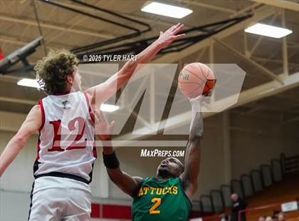 Thumbnail 1 in Indianapolis Crispus Attucks vs. Indianapolis Northwest Warriors (Hendricks County Hoopfest) photogallery.