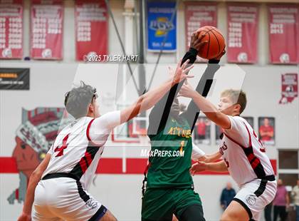 Thumbnail 2 in Indianapolis Crispus Attucks vs. Indianapolis Northwest Warriors (Hendricks County Hoopfest) photogallery.