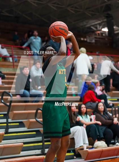 Thumbnail 2 in Indianapolis Crispus Attucks vs. Indianapolis Northwest Warriors (Hendricks County Hoopfest) photogallery.