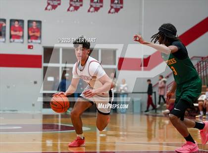 Thumbnail 2 in Indianapolis Crispus Attucks vs. Indianapolis Northwest Warriors (Hendricks County Hoopfest) photogallery.
