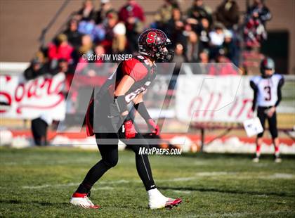 Thumbnail 3 in Paonia vs. Strasburg (CHSAA Division 1A Semifinal) photogallery.